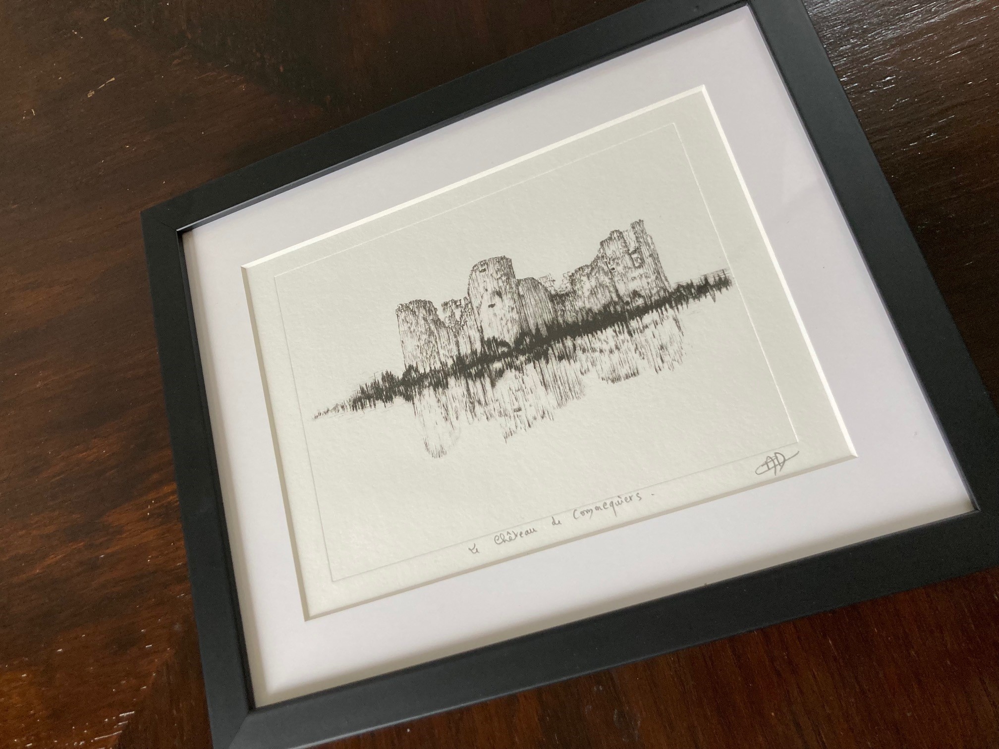 Château de Commequiers - Graphique